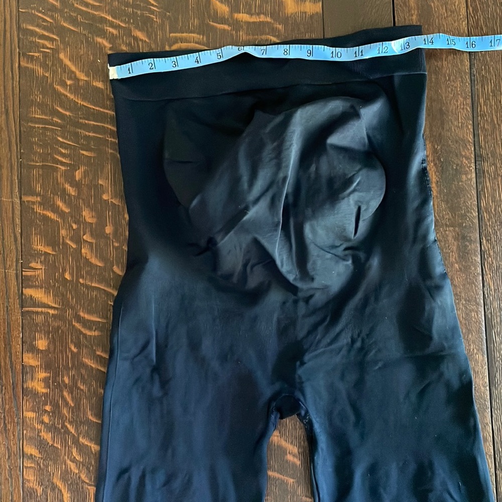 EUC BLANQI EVERYDAY Maternity Belly Support Leggings size Lg Navy